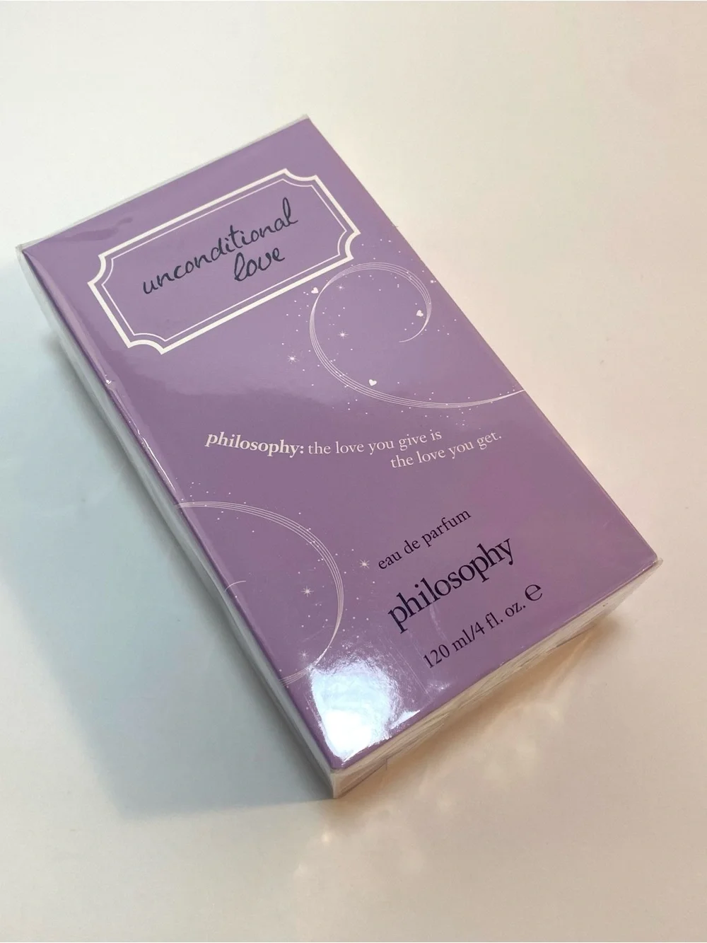 New Sealed Philosophy Unconditional Love Large 4 oz Spray NIB